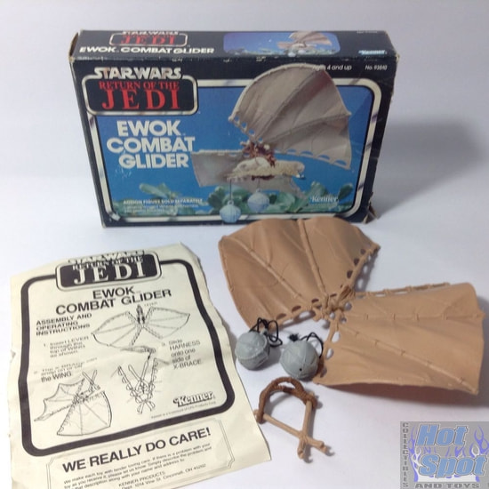 1983 Ewok Combat Glider Parts