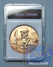 Ewok's Cartoon Wicket Bronze Coin