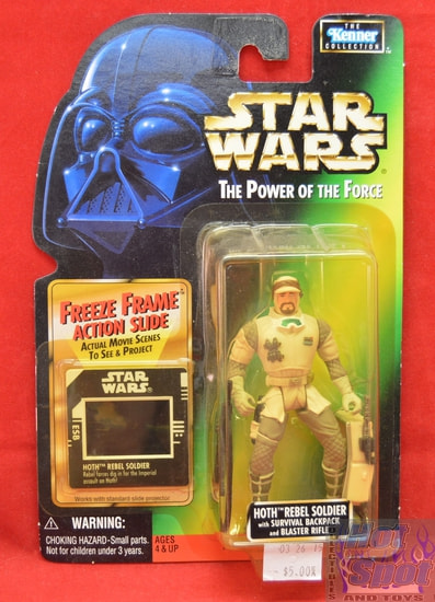 Freeze Frame Hoth Rebel Soldier Figure