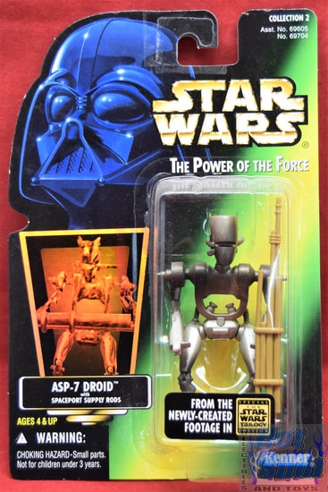 Green Card ASP-7 Droid Figure