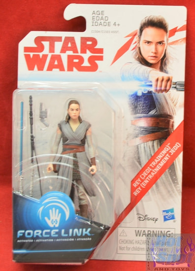 Force Link Rey (Jedi Training) Figure