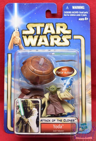 Attack of the Clones Yoda Jedi Master Figure