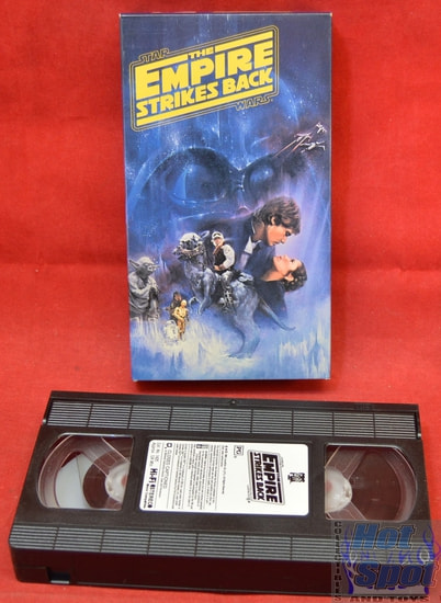 Star Wars Empire Strikes Back Movie Trilogy 1st VHS tape