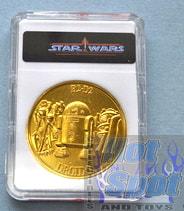 Droids Cartoon R2-D2 Coin Slabbed