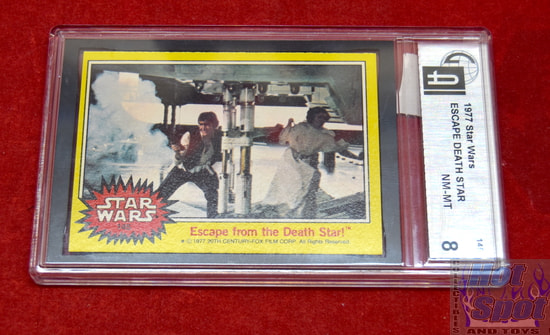 Star Wars Graded Yellow #145 GAI 8