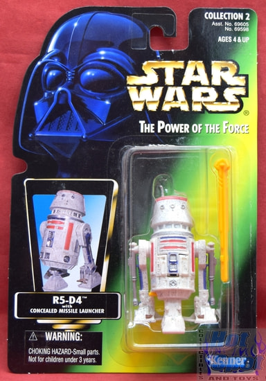 Green Card R5-D4 w/ Concealed Missile Launcher Figure