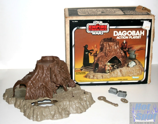 1981 Dagobah (Yoda's Hut) Playset Parts