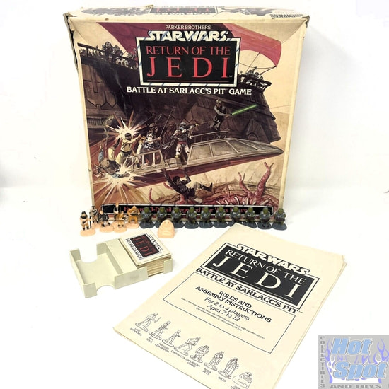 1983 ROTJ Battle at Sarlacc's Pit Board Game Pieces