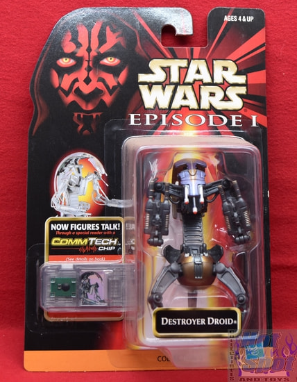 EP 1 CommTech Destroyer Droid Action Figure