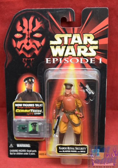 EP 1 CommTech Naboo Royal Security Action Figure