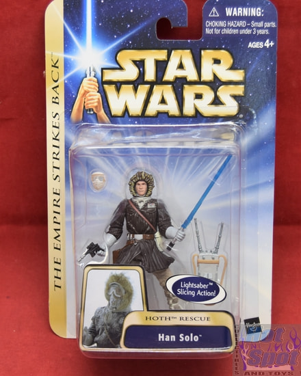 The Empire Strikes Back Hoth Rescue Han Solo Figure
