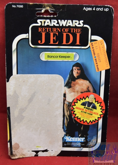 ROTJ Rancor Keeper 77 back Carback