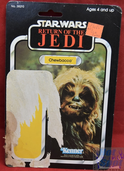 ROTJ Chewbacca 77 back Cardbacker