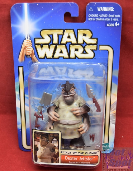 Attack of the Clones Dexter Jettster Action Figure