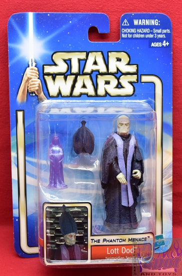 The Phantom Menace Lott Dodd Neimoidian Senator Figure