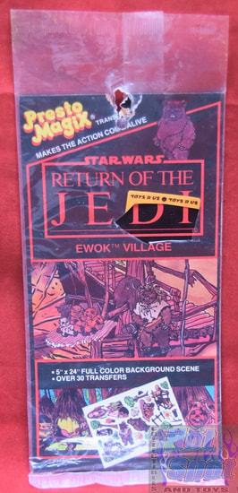 Presto Magix Return of the Jedi Ewok Village Transfers