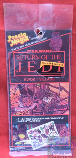 Presto Magix ROTJ Return of the Jedi Ewok Village Transfers