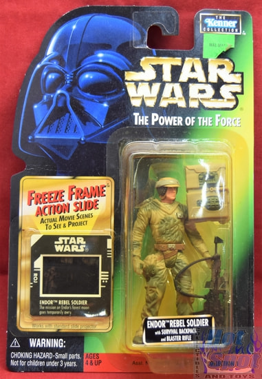 Freeze Frame Endor Rebel Soldier Figure