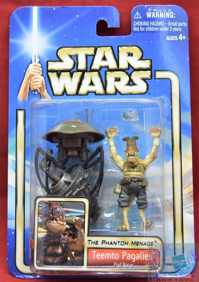 The Phantom Menace Teemto Pagalies Pod Racer Figure