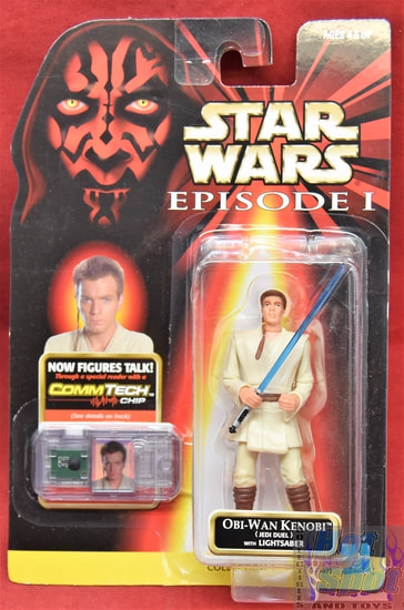 EP 1 CommTech Obi-Wan Kenobi (Jedi Duel) Figure