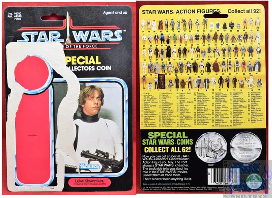 Luke Skywalker Stormtrooper Kenner Card Backer