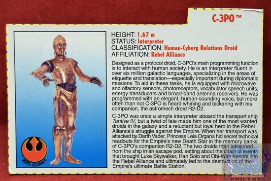 POTF C-3PO File Card