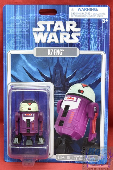 Disney Parks Exclusive Halloween R7-FNG Droid Factory Glow Figure