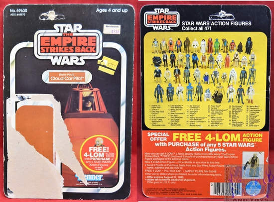 Cloud Car Pilot (Twin Pod) Kenner Card Backer