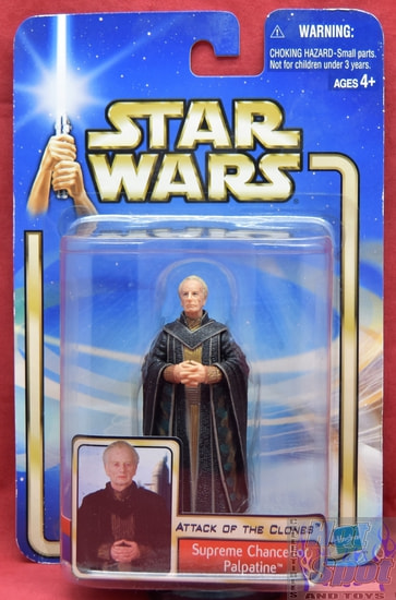 Attack of the Clones Supreme Chancellor Palpatine Figure