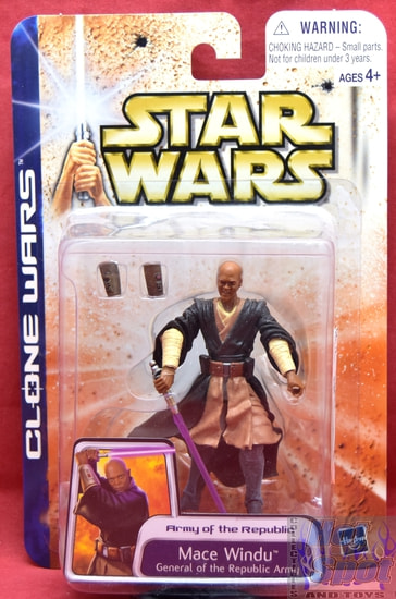 Clone Wars Mace Windu General of the Republic Army