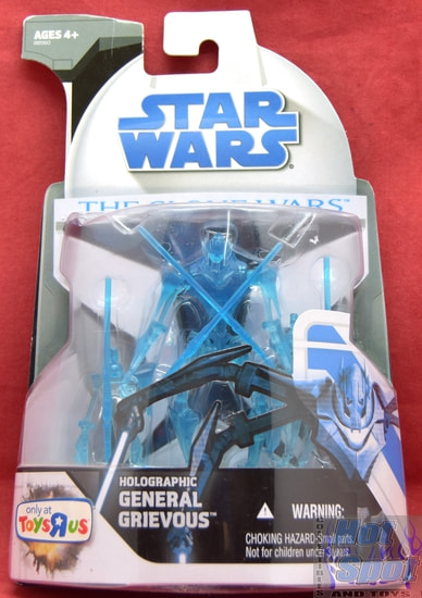 The Clone Wars General Grievous Holographic Figure