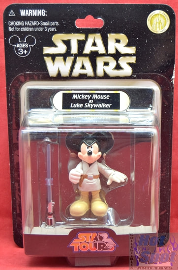 Star Tours Mickey Mouse as Luke Skywalker Exclusive Figure