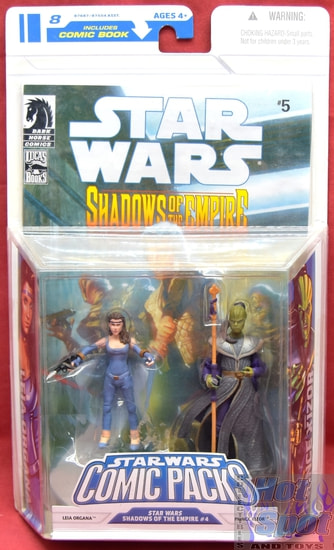 Comic Packs Shadows of the Empire #4 Leia Organa & Prince Xizor