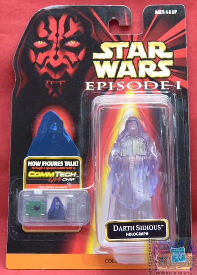 EP 1 CommTech Darth Sidious Holograph Tomy Exclusive Figure