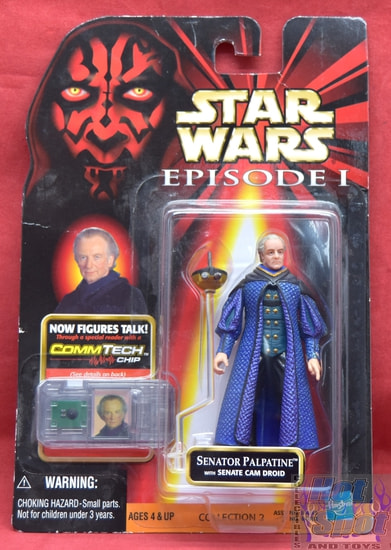 EP 1 CommTech Senator Palpatine Figure