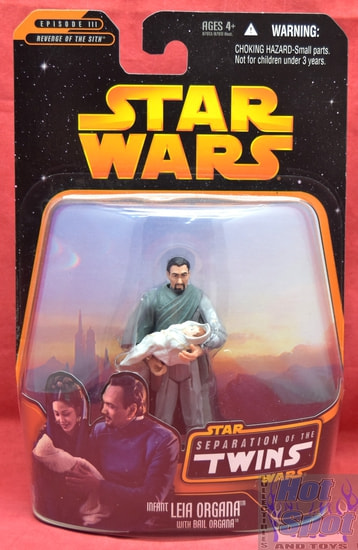 Saga Separation Of The Twins Infant Leia Organa w/ Bail Organa