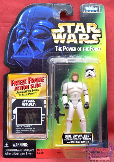 Freeze Frame Luke Skywalker in Stormtrooper Disguise