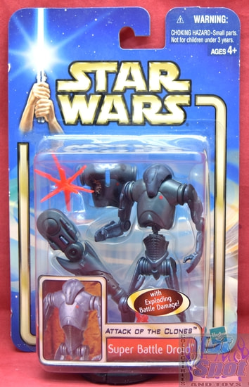 Attack of the Clones Super Battle Droid Figure