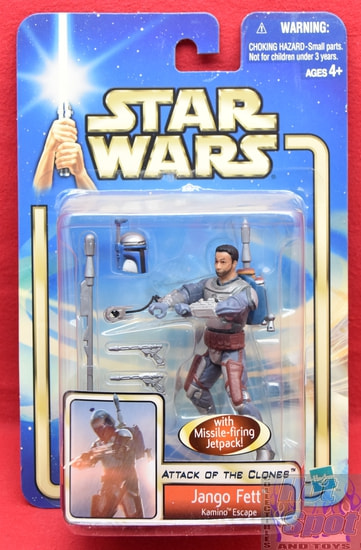 Attack of the Clones Jango Fett Kamino Escape Figure