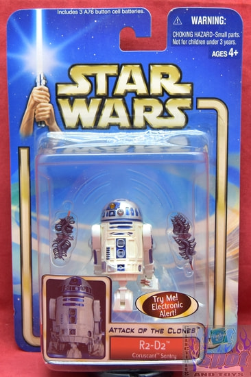 Attack of the Clones R2-D2 Coruscant Sentry Figure