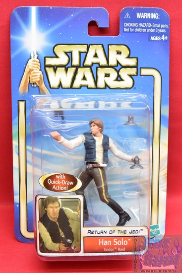 Return of the Jedi Han Solo Endor Raid Figure