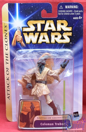 Attack of the Clones Coleman Trebor Battle of Geonosis Figure