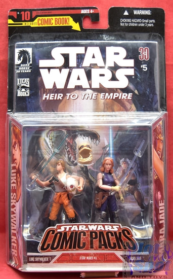 Comic Packs Heir To the Empire Star Wars #5 Luke Skywalker & Mara Jade. 
