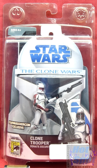 The Clone Wars Clone Trooper Senate Security Figure