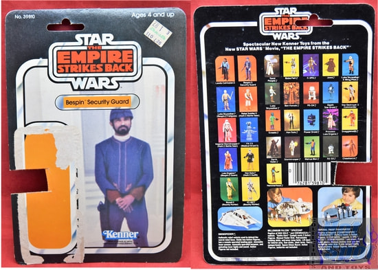 Bespin Security Guard Kenner Card Backer