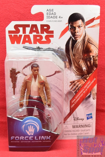 Force Link Finn (Resistance Fighter) Figure