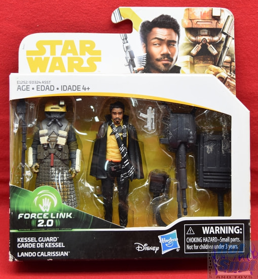 Force Link 2.0 Kessel Guard & Lando Calrissian Figure 2pack