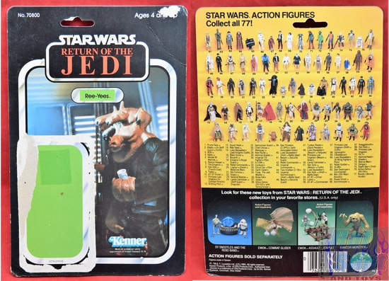 Ree-Yees Kenner Card Backer