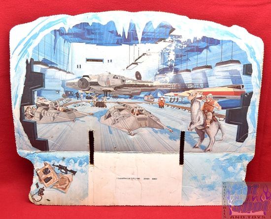 1981 Rebel Command Center Cardboard Hoth Sears Exclusive