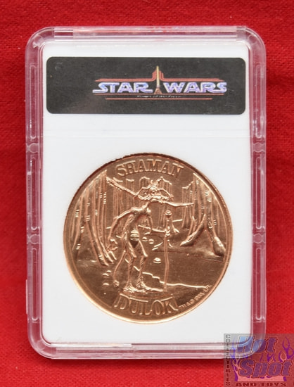 Ewok's Cartoon Dulok Shaman Bronze Coin